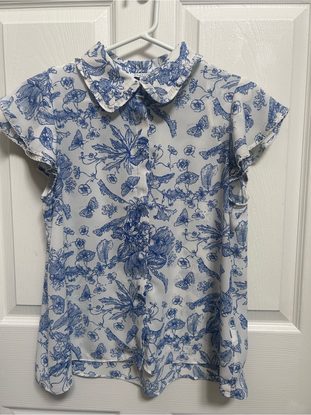 Rose and Olive blouse